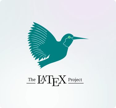 Illustration of the LaTeX logo