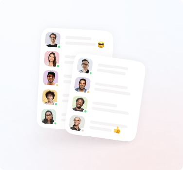 Illustration of user profiles