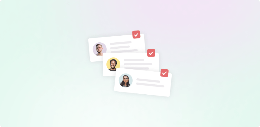 Illustration of the users' profile
