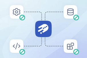 Illustration representing Virola's development without third-party dependencies