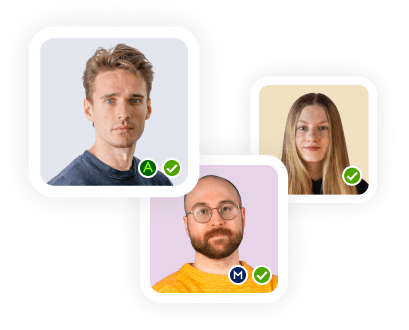Illustration of user roles in Virola