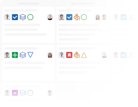 Illustration of task board in Virola