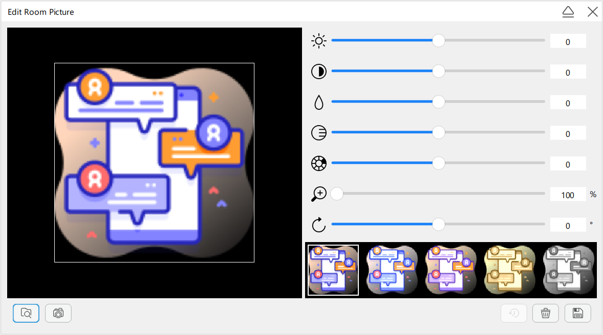 Group chat room image uploading Group chat room image uploading