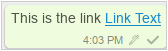 Links in markdown