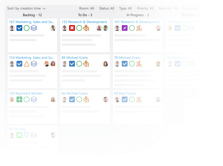 Kanban board illustration
